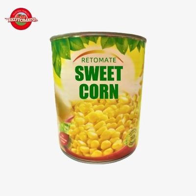 850 gram konserve karışık sebze, OEM sarı patlayan konserve tatlı mısır