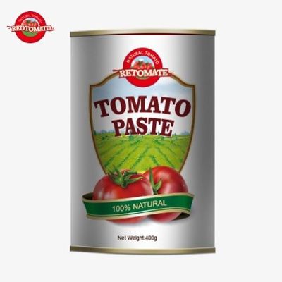 ISO HACCP BRC ve FDA standartlarına uygun 400 gramlık domates pastamız.