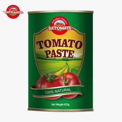 425 gramlık konserve domates pastası, ISO HACCP BRC ve FDA düzenlemeleri tarafından belirlenen küresel standartlara uyuyor.