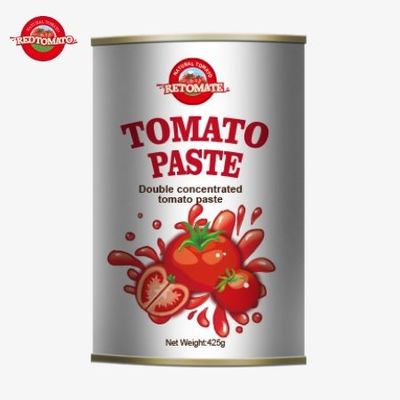 425 gramlık konserve domates pastası, ISO HACCP BRC ve FDA düzenlemeleri tarafından belirlenen küresel standartlara uygun.