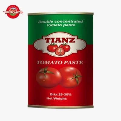 Yüksek Kaliteli Domates Pastası Üreticisi 1000 gramlık teneke kutularda OEM hizmetleri sunar