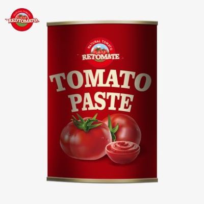 Üreticisi Premium Kaliteli 1000g Teneke Konserve Domates Pasta OEM Hizmetleri Sağlayan.