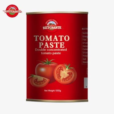 Üreticisi Domates pastası için 1000g boş teneke kutular Konserve domates pastası