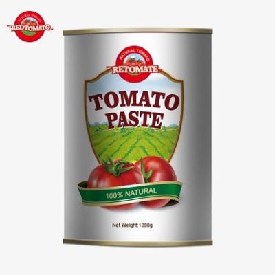 1000 gramlık boş teneke kutular üreticisi konserve domates pastası ambalajı için