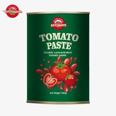 Domates pastası paketi için 1000 gramlık teneke kutu üreticisi