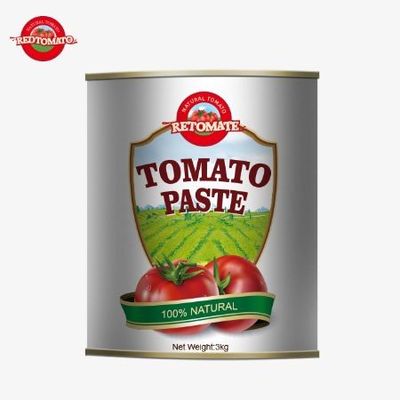 Konserve domates pastası 3 kg 28-30% Brix Fabrikadaki en iyi fiyatla