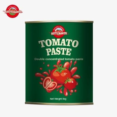 3 kg konserve domates pastamız ISO HACCP BRC ve FDA tarafından belirlenen üretim standartlarını karşılıyor.