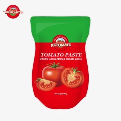 140 gram tatlı ve ekşi domates pastası, %22 ila %30 saflıkta mevcut