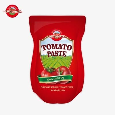 %22 ila %30 arasında değişen saflıkta, 140 gram tatlı ve ekşi domates pastası.