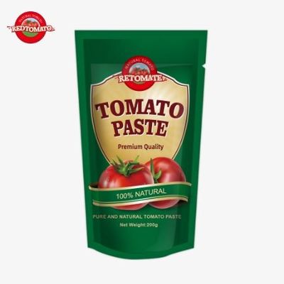 200g Çift Konsantre Domates Pastası FDA Sertifikası