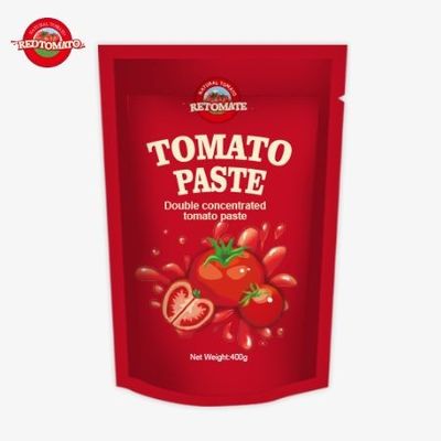 400g Stand-Up Saçlı Domates Pastası %30 ila %100 arasında değişen saflık ile uygun ve lezzetli