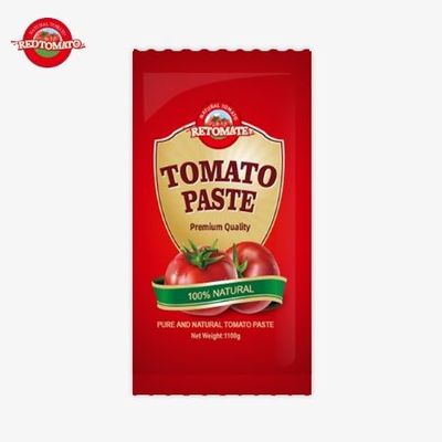 OEM Küçük Torba Domates Ketçap 30g Tatlı ve Ekşi Tad Temiz Doğal Aroması ISO HACCP BRC FDA Standartları
