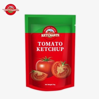 70g Ketçap Saşeti Saf Doğal Aromalı Çin Fabrikası Üretim Tercihli Fiyat
