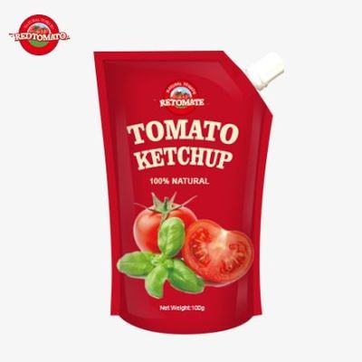 OEM Çin Fabrika Fiyatı Daldırma Sos Çantası Ketçap 100g Tatlı ve Ekşi Saf Doğal Baharat