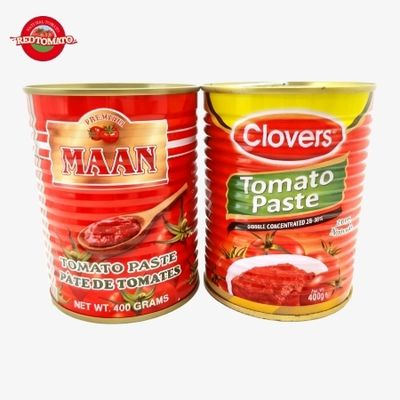400g Canned Paste De tomates Brix28-30%