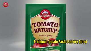 Premium 50 gramlık ketçap torbaları